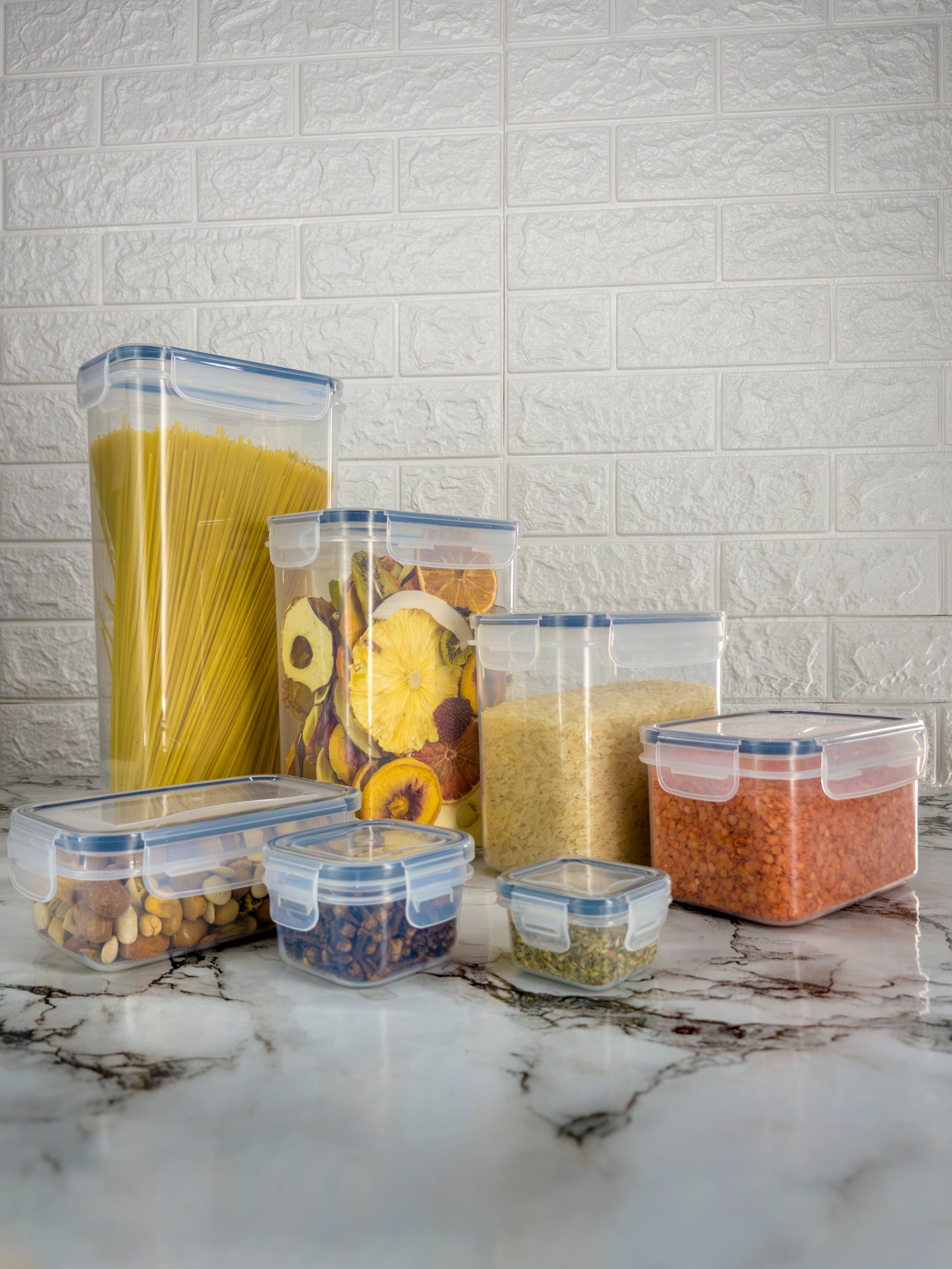 7-Piece Airtight Food Storage Container Set – Multiple Sizes