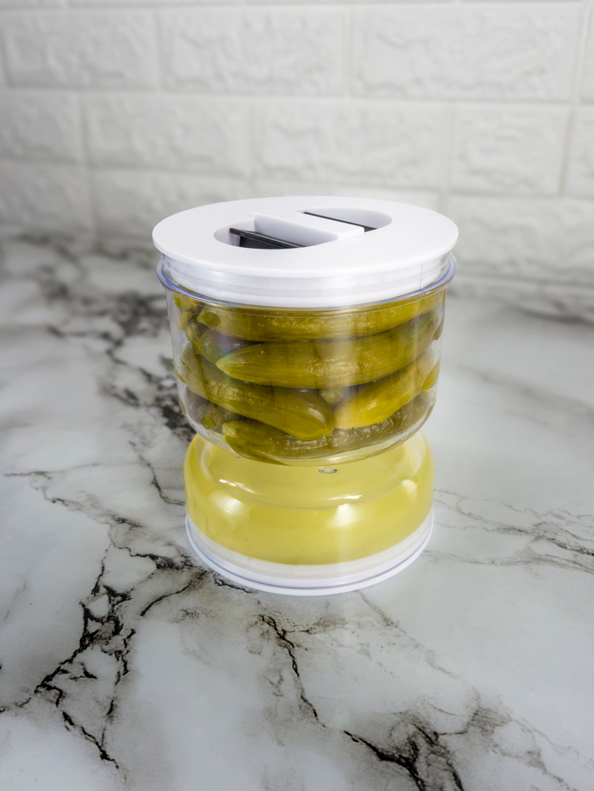 Hour-Glass Container