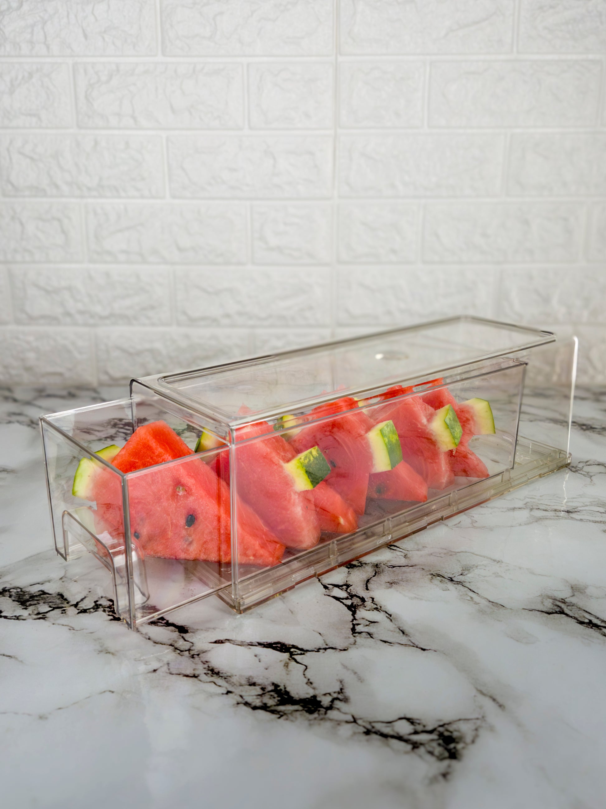 Clear Fridge Organizer Bins – Stackable & Space-Saving