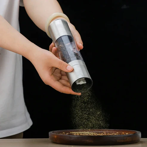 Double Stainless-Steel Grinder